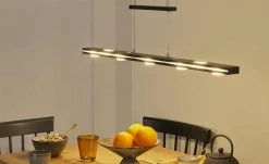 Trio LED-Pendelleuchte schwarz-matt -Innenleuchten Verkaufsladen 11686147 7 202103242233