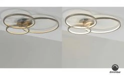 Trio Deckenleuchte, Nickel-matt, Kreise, Wiz-Connected -Innenleuchten Verkaufsladen 11686154 2 202102032234