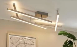 Trio Deckenleuchte, Nickel-matt, verstellbar -Innenleuchten Verkaufsladen 11686155 8 202206232232