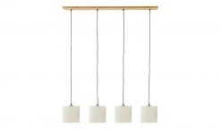 Trio Pendelleuchte, 4-flammig, Pinienholz/ Stoffschirm 11 Trio Pendelleuchte, 4-flammig, Pinienholz/ Stoffschirm -Innenleuchten Verkaufsladen 11686157 1 202101112239