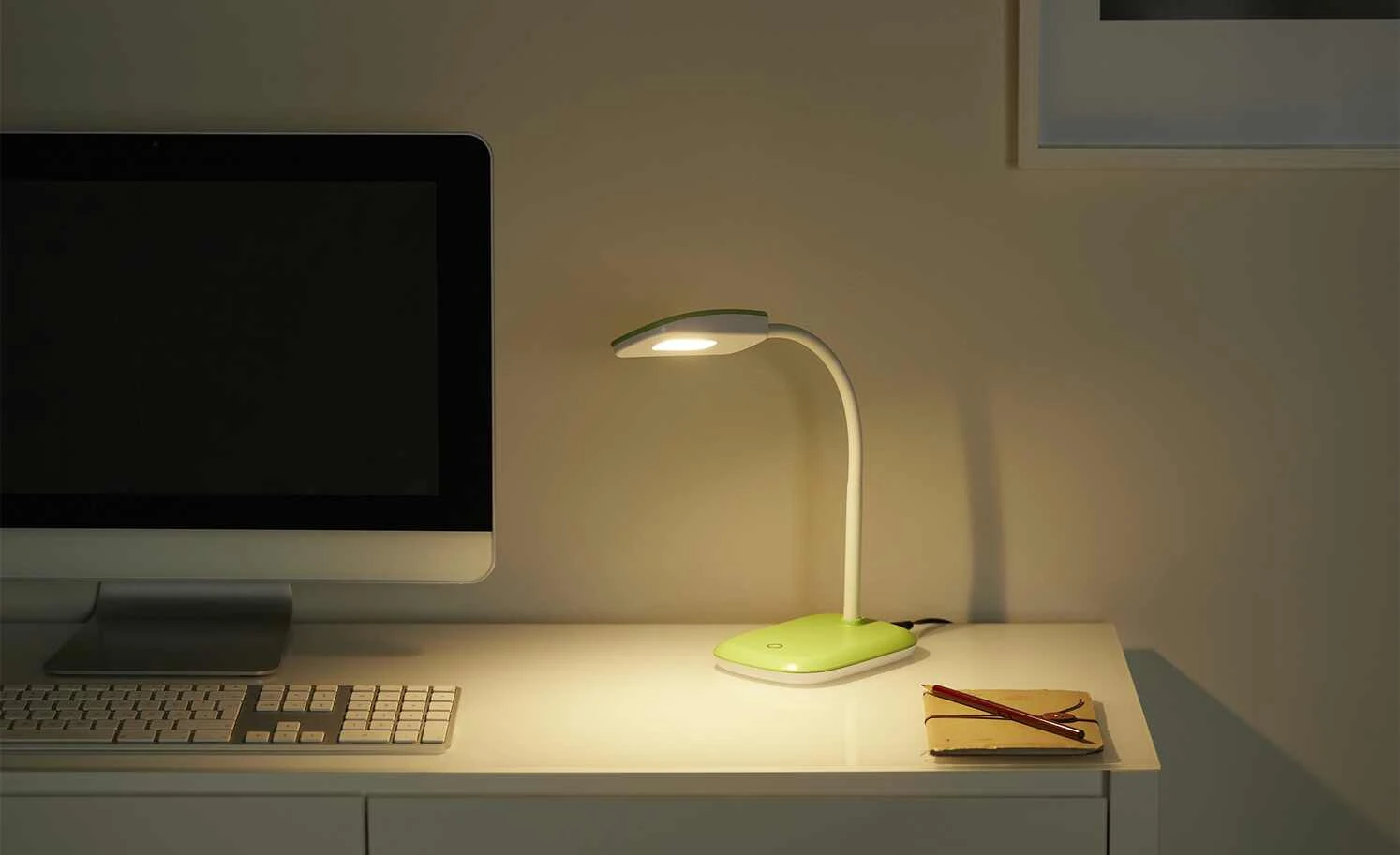 Trio LED-Schreibtischleuchte, 1-flammig, grün 2 Trio LED-Schreibtischleuchte, 1-flammig, grün – Bild 2