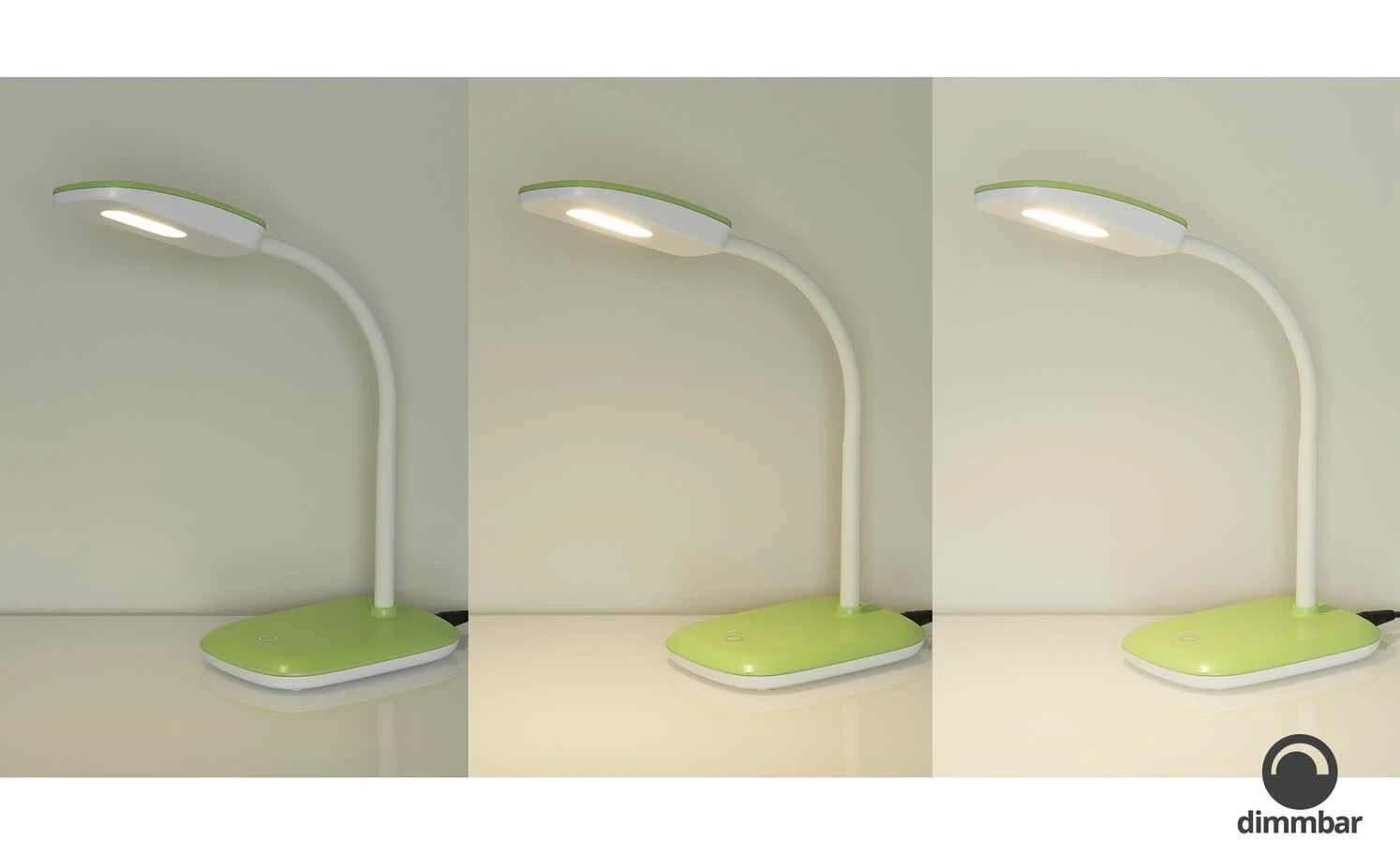 Trio LED-Schreibtischleuchte, 1-flammig, grün 1 Trio LED-Schreibtischleuchte, 1-flammig, grün