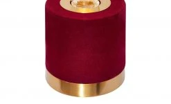 Trio Tischleuchte, 1-flammig, Samt rot -Innenleuchten Verkaufsladen 11686162 3 202012302233