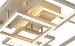 Wofi LED-Deckenleuchte, Alu gebürstet 9 Wofi LED-Deckenleuchte, Alu gebürstet -Innenleuchten Verkaufsladen 11686169 5 202101182237