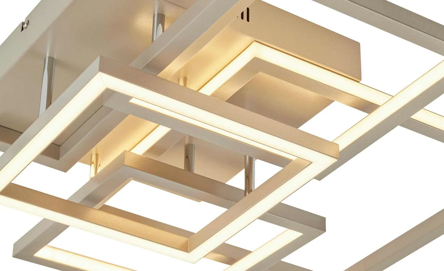 Wofi LED-Deckenleuchte, Alu gebürstet 5 Wofi LED-Deckenleuchte, Alu gebürstet – Bild 5