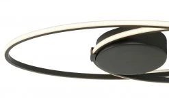 Wofi LED-Deckenleuchte, schwarz ´groß` -Innenleuchten Verkaufsladen 11686175 1 202012161237