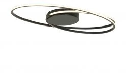 Wofi LED-Deckenleuchte, schwarz ´groß` -Innenleuchten Verkaufsladen 11686175 4 202101202235