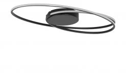 Wofi LED-Deckenleuchte, schwarz ´groß` -Innenleuchten Verkaufsladen 11686175 5 202101202235