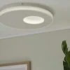 B-Leuchten LED-Decken- und Wandleuchte weiß mit Fernbedienung | 50|cm