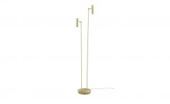 B-Leuchten LED-Stehleuchte, 2-flammig, messing-matt | messingfarben -Innenleuchten Verkaufsladen 11686205 5 202103051240