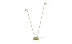 B-Leuchten LED-Stehleuchte, 2-flammig, messing-matt | messingfarben -Innenleuchten Verkaufsladen 11686205 6 202103051240