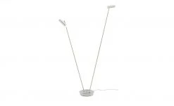 B-Leuchten LED-Stehleuchte, 2-flammig, Nickel-matt | silberfarben 12 B-Leuchten LED-Stehleuchte, 2-flammig, Nickel-matt | silberfarben -Innenleuchten Verkaufsladen 11686207 5 202103152232