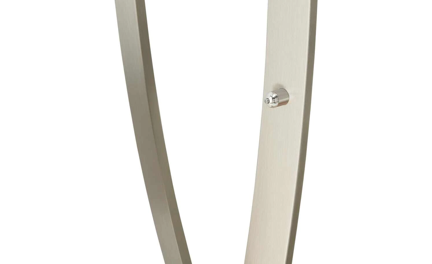 B-Leuchten LED-Stehleuchte, 1-flammig, Nickel-matt | silberfarben 8 B-Leuchten LED-Stehleuchte, 1-flammig, Nickel-matt | silberfarben – Bild 8