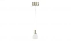 B-Leuchten LED-Pendelleuchte, 1-flammig, nickel-matt -Innenleuchten Verkaufsladen 11686226 4 202112232232