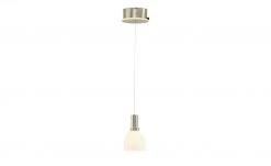 B-Leuchten LED-Pendelleuchte, 1-flammig, nickel-matt -Innenleuchten Verkaufsladen 11686226 5 202112232232