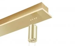 B-Leuchten LED-Pendelleuchte, 3-flammig, messing-matt -Innenleuchten Verkaufsladen 11686227 10 202112232232