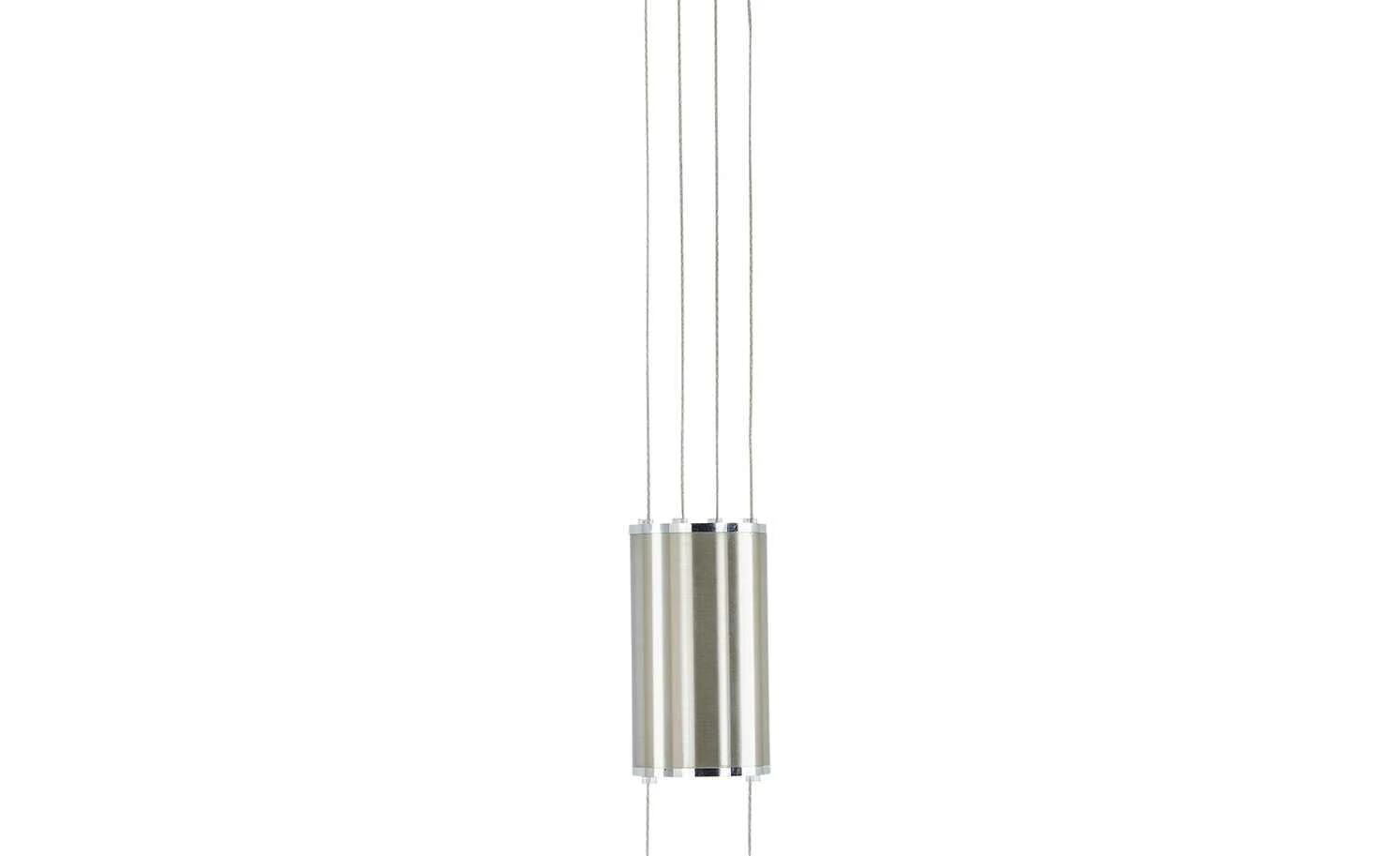 B-Leuchten LED-Pendelleuchte, 3-flammig, Nickel-matt 6 B-Leuchten LED-Pendelleuchte, 3-flammig, Nickel-matt – Bild 6