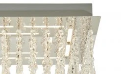 B-Leuchten LED-Deckenleuchte, chrom mit Glasbehang -Innenleuchten Verkaufsladen 11686231 5 202203072251