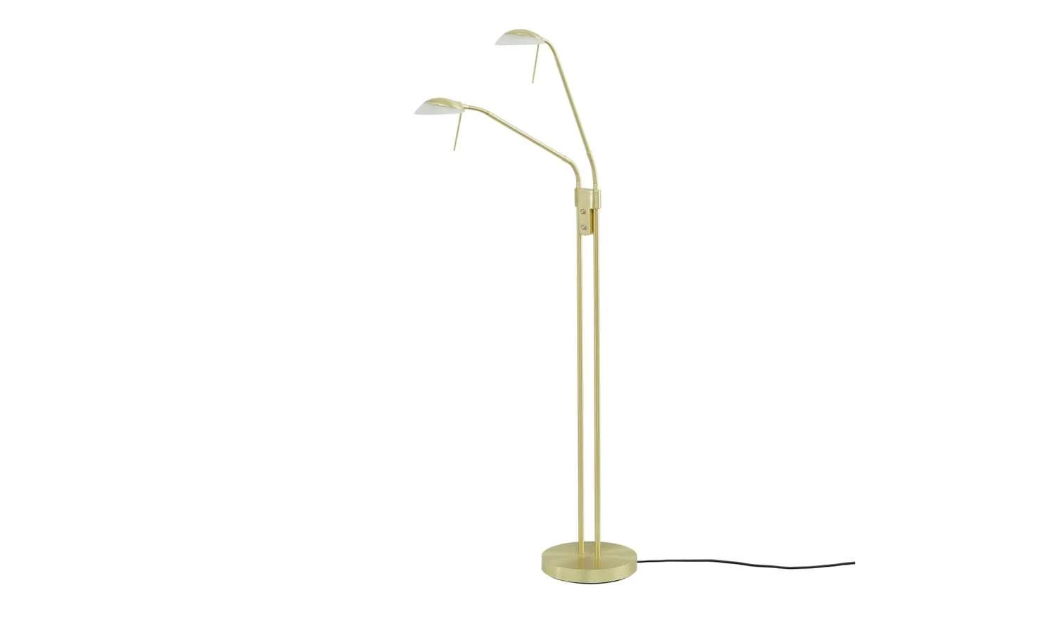 Fischer-Honsel LED-Lese-Leuchte 2-flammig, messing-matt 4 Fischer-Honsel LED-Lese-Leuchte 2-flammig, messing-matt – Bild 4