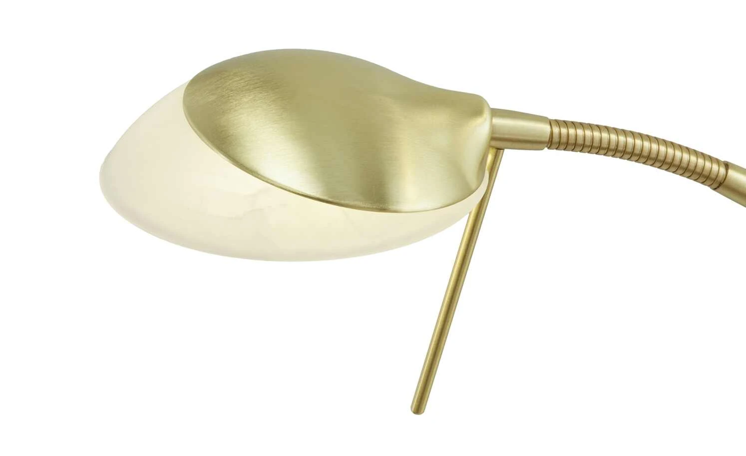 Fischer-Honsel LED-Lese-Leuchte 2-flammig, messing-matt 8 Fischer-Honsel LED-Lese-Leuchte 2-flammig, messing-matt – Bild 8