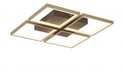 Fischer-Honsel LED-Deckenleuchte, rostfarben/Braun -Innenleuchten Verkaufsladen 11686235 4 202103032233