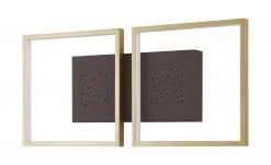 Fischer-Honsel LED-Wandleuchte, rostfarben/Braun -Innenleuchten Verkaufsladen 11686236 1 202103031245