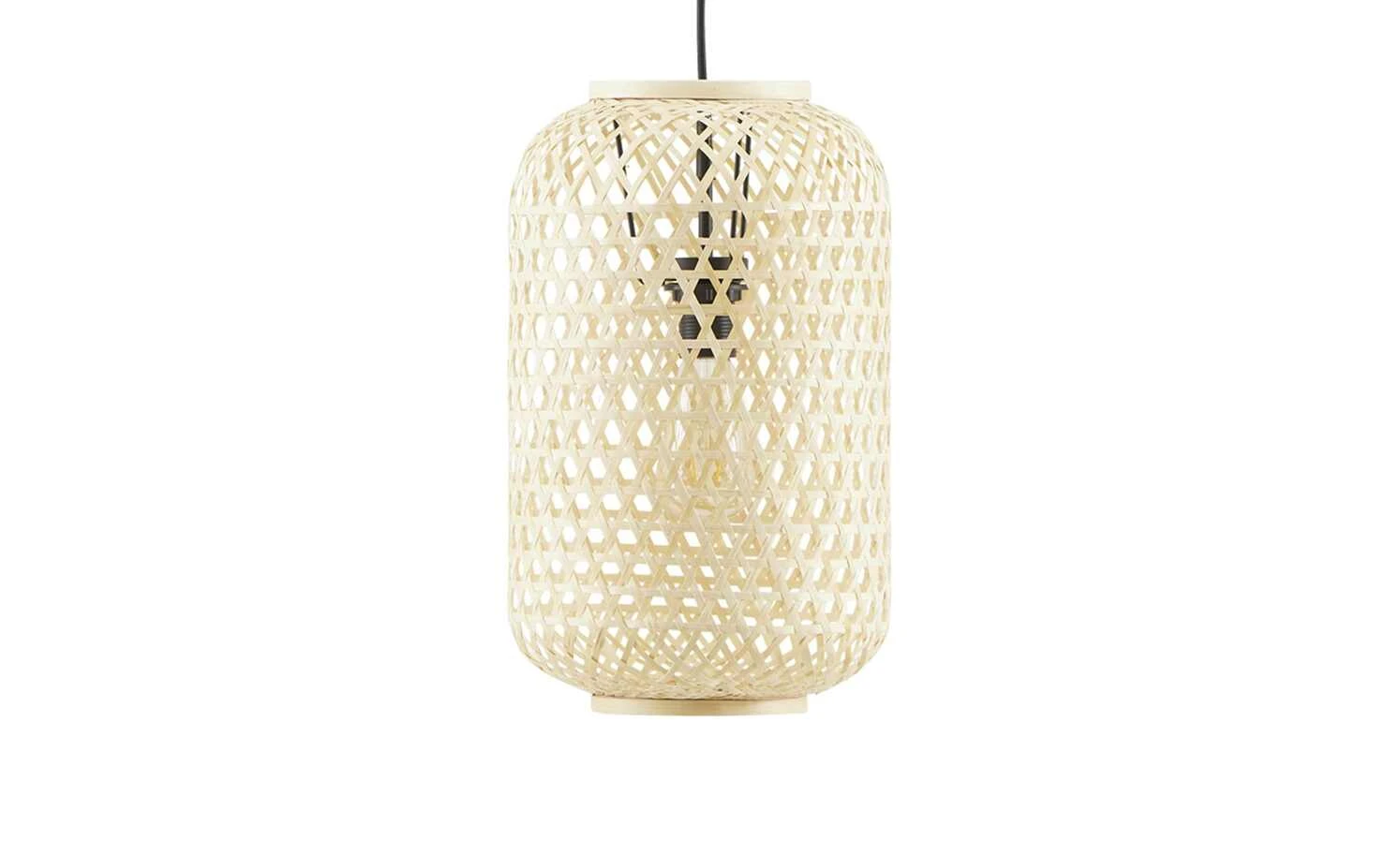 SCHÖNER WOHNEN Pendelleuchte, 1-flammig, Rattan braun ´klein´ | Beige 2 SCHÖNER WOHNEN Pendelleuchte, 1-flammig, Rattan braun ´klein´ | Beige – Bild 2