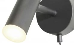 SCHÖNER WOHNEN LED-Wandleuchte, 1-flammig, schwarz 11 SCHÖNER WOHNEN LED-Wandleuchte, 1-flammig, schwarz -Innenleuchten Verkaufsladen 11686289 5 202103052235