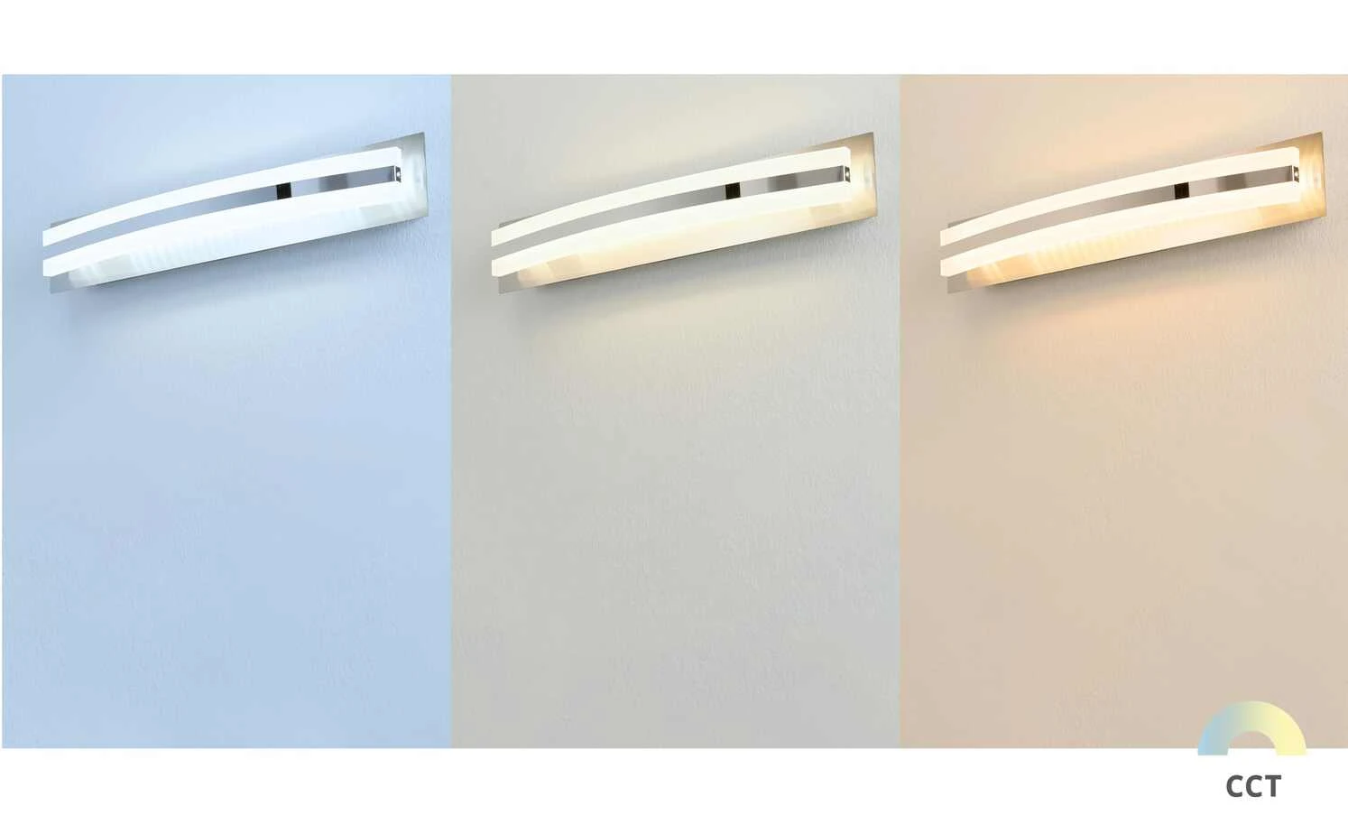 Fischer-Honsel LED-Wandleuchte, Nickel-matt mit Taster und Dimmer 2 Fischer-Honsel LED-Wandleuchte, Nickel-matt mit Taster und Dimmer – Bild 2