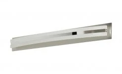 Fischer-Honsel LED-Wandleuchte, Nickel-matt mit Schalter und Dimmer -Innenleuchten Verkaufsladen 11686303 3 202103162233