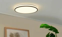LED-Deckenleuchte, weiß mit schwarzem Ring | 24|W 9 LED-Deckenleuchte, weiß mit schwarzem Ring | 24|W -Innenleuchten Verkaufsladen 11686309 5 202109222242