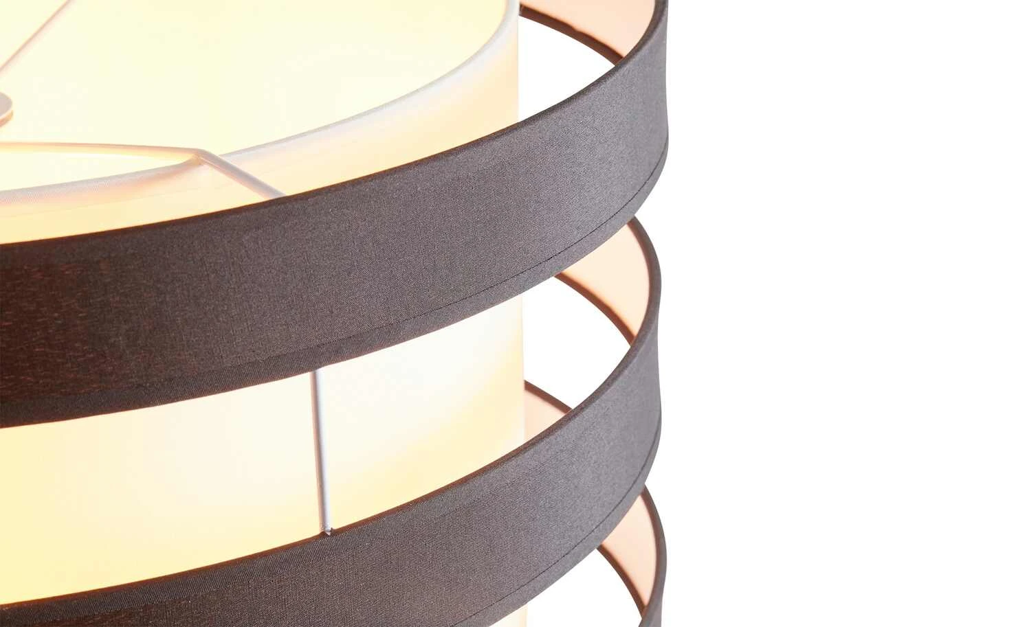 KHG Pendelleuchte, 1-flammig, Schirm schwarz/weiß `groß` 3 KHG Pendelleuchte, 1-flammig, Schirm schwarz/weiß `groß` – Bild 3