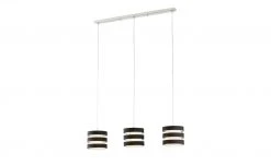 KHG Pendelleuchte, 3-flammig, Schirm schwarz/weiß -Innenleuchten Verkaufsladen 11686326 1 202107271302