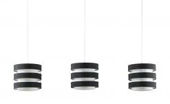 KHG Pendelleuchte, 3-flammig, Schirm schwarz/weiß -Innenleuchten Verkaufsladen 11686326 6 202107271302