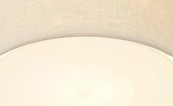 Stoffdeckenleuchte, 1-flammig, Leinen-Natur | Braun -Innenleuchten Verkaufsladen 11686335 5 202101112239