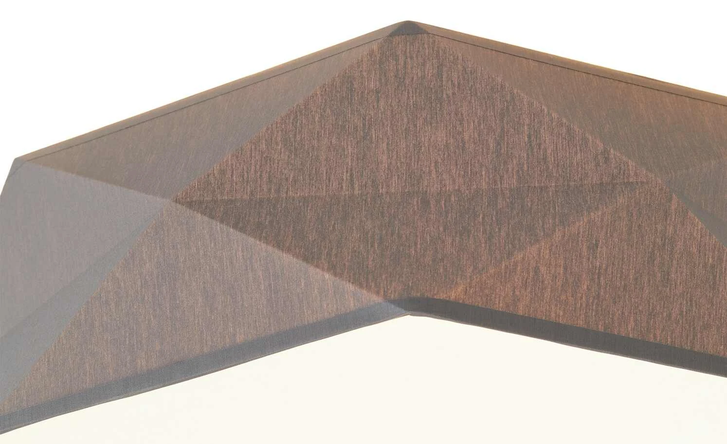 Deckenleuchte, Stoffschirm grau 4 Deckenleuchte, Stoffschirm grau – Bild 4