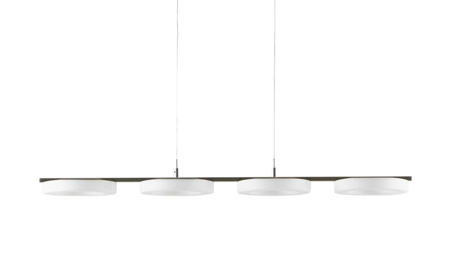 KHG LED-Pendelleuchte, 4-flammig, Nickel-matt 3 KHG LED-Pendelleuchte, 4-flammig, Nickel-matt – Bild 3