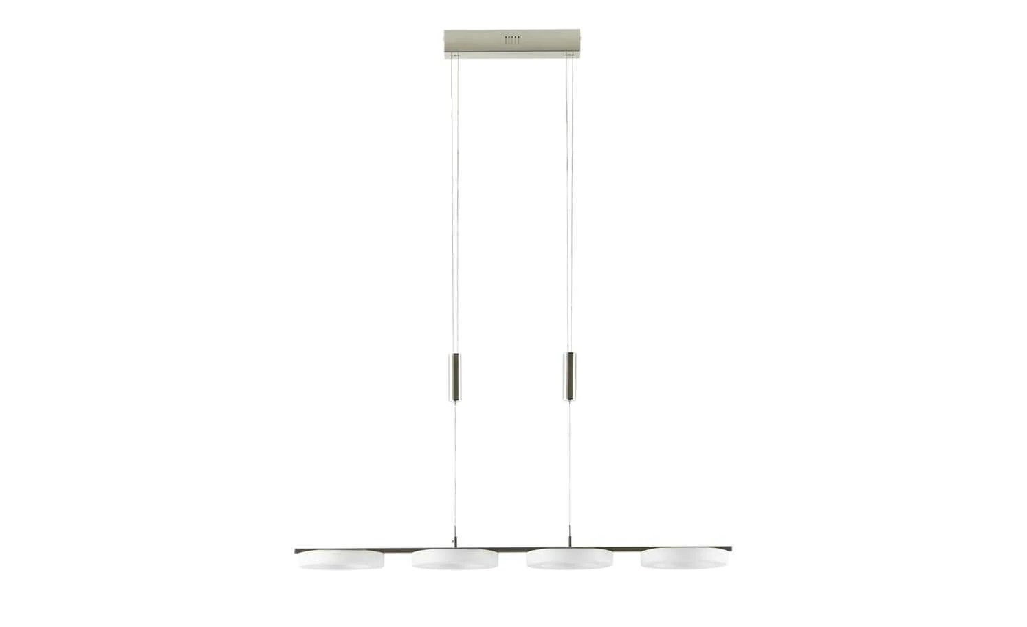 KHG LED-Pendelleuchte, 4-flammig, Nickel-matt 5 KHG LED-Pendelleuchte, 4-flammig, Nickel-matt – Bild 5