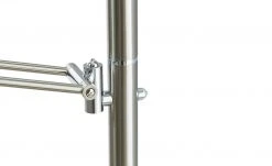 Meisterleuchten LED-Deckenfluter, 3-flammig, Nickel-matt/ chrom -Innenleuchten Verkaufsladen 11686439 12 202202081235