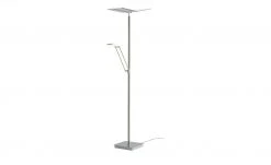 Meisterleuchten LED-Deckenfluter, 3-flammig, Nickel-matt/ chrom -Innenleuchten Verkaufsladen 11686439 4 202201141239