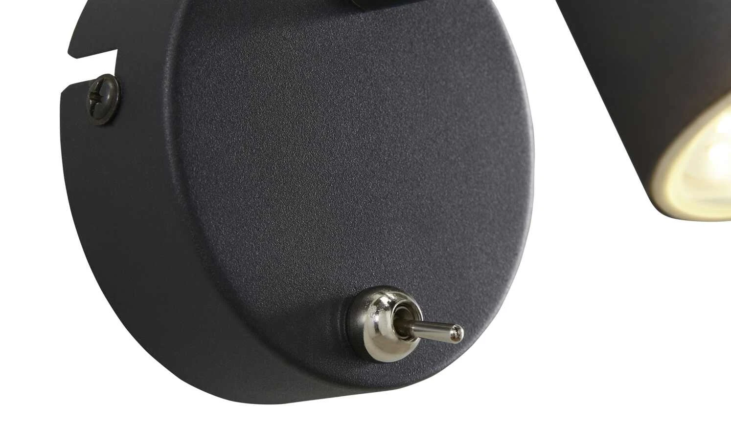 Paul Neuhaus Wandstrahler, 1-flammig, schwarz 4 Paul Neuhaus Wandstrahler, 1-flammig, schwarz – Bild 4