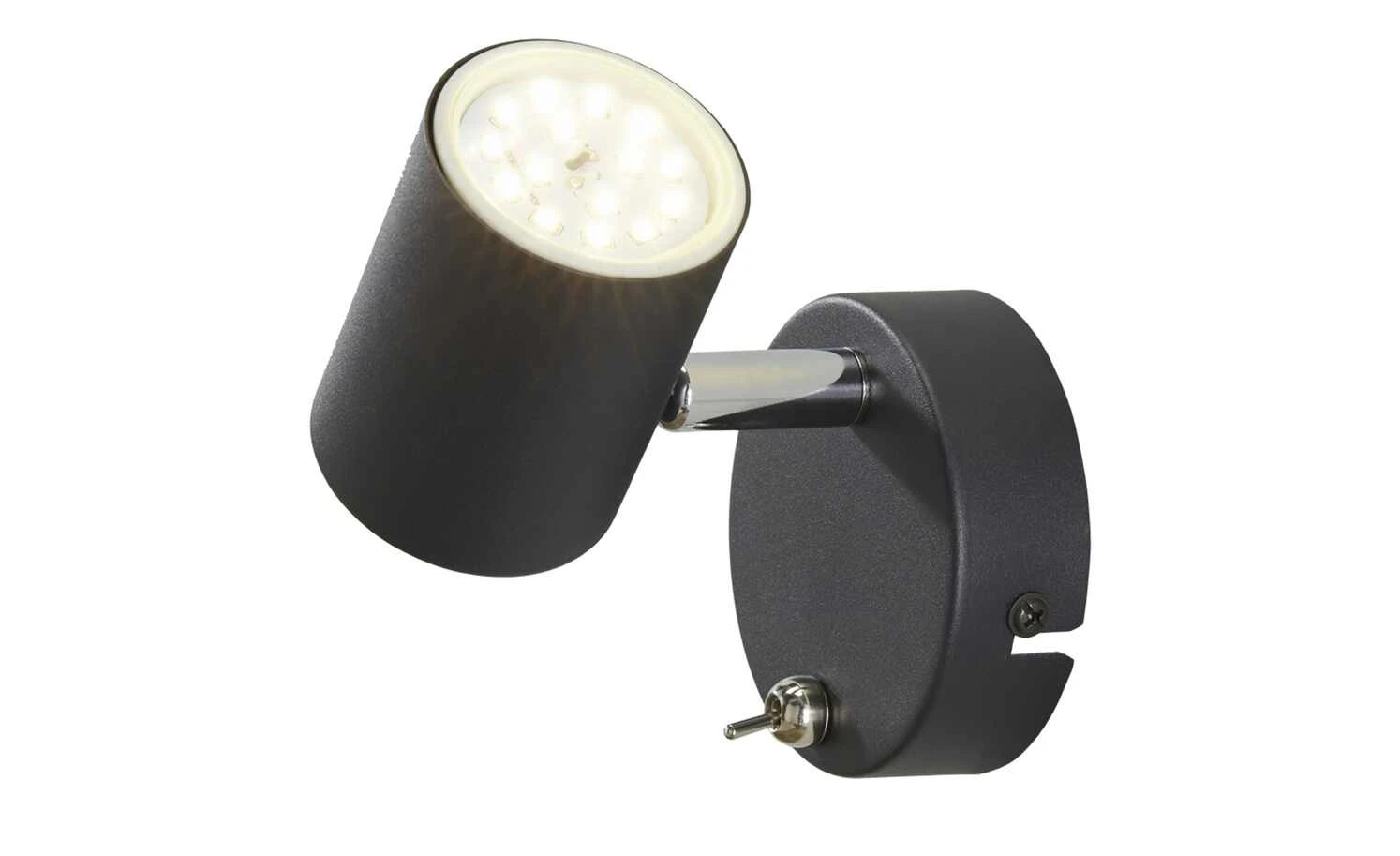 Paul Neuhaus Wandstrahler, 1-flammig, schwarz 6 Paul Neuhaus Wandstrahler, 1-flammig, schwarz – Bild 6