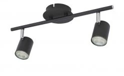 Paul Neuhaus Deckenstrahler, 2-flammig, schwarz -Innenleuchten Verkaufsladen 11686463 2 202104262234