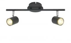 Paul Neuhaus Deckenstrahler, 2-flammig, schwarz -Innenleuchten Verkaufsladen 11686463 4 202104262234