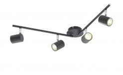 Paul Neuhaus Deckenstrahler, 4-flammig, schwarz -Innenleuchten Verkaufsladen 11686465 4 202104291236