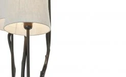 HOME STORY Treibholz-Stehleuchte, 3-flammig, schwarz mit Jute Schirm 12 HOME STORY Treibholz-Stehleuchte, 3-flammig, schwarz mit Jute Schirm -Innenleuchten Verkaufsladen 11686467 3 202111292234