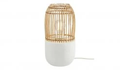 HOME STORY Beton-Tischleuchte, 1-flammig, Korbweidenschirm 9 HOME STORY Beton-Tischleuchte, 1-flammig, Korbweidenschirm -Innenleuchten Verkaufsladen 11686469 1 202112231310