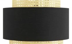 HOME STORY Pendelleuchte, 1-flammig, schwarz/ Rattanoptik 11 HOME STORY Pendelleuchte, 1-flammig, schwarz/ Rattanoptik -Innenleuchten Verkaufsladen 11686474 3 202205021317