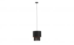 for friends Pendelleuchte, 1-flammig, Samt-Schirm schwarz -Innenleuchten Verkaufsladen 11686475 1 202205021317