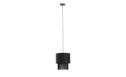 for friends Pendelleuchte, 1-flammig, Samt-Schirm schwarz -Innenleuchten Verkaufsladen 11686475 6 202205021317